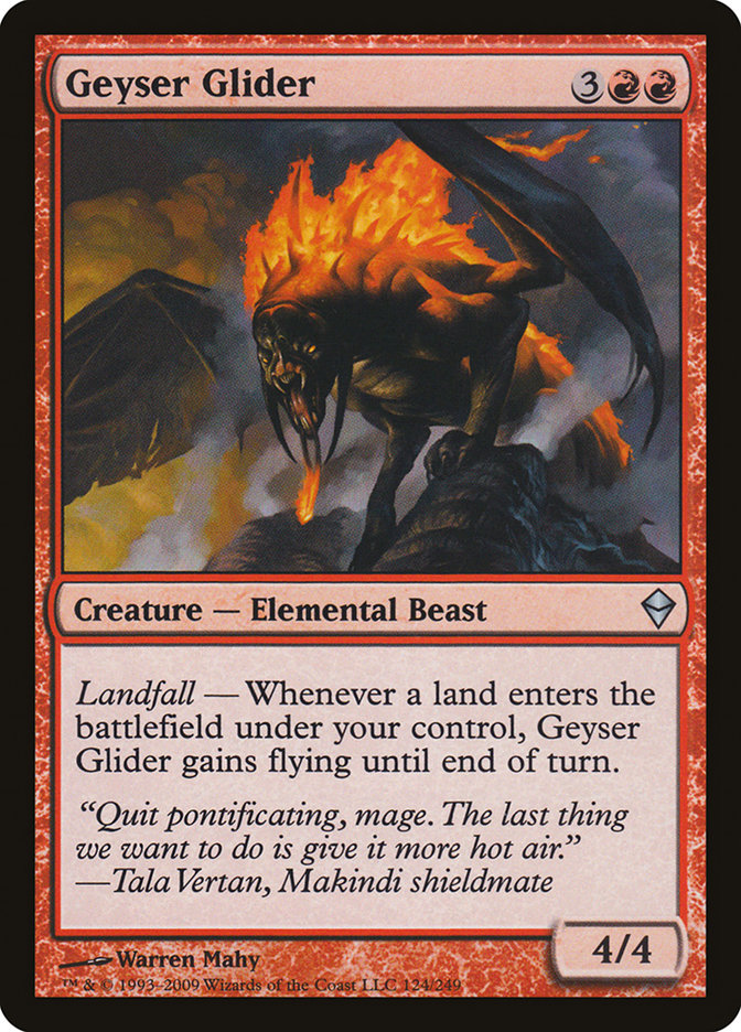 Geyser Glider [Zendikar] | Game Master's Emporium (The New GME)