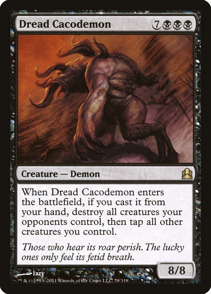 Dread Cacodemon [Commander 2011] | Game Master's Emporium (The New GME)