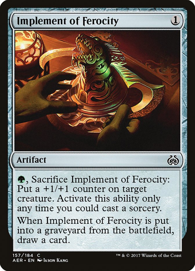 Implement of Ferocity [Aether Revolt] | Game Master's Emporium (The New GME)