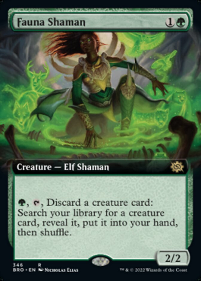Fauna Shaman (Extended Art) [The Brothers' War] | Game Master's Emporium (The New GME)