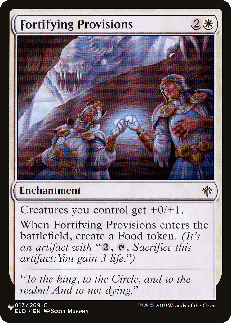 Fortifying Provisions [The List] | Game Master's Emporium (The New GME)