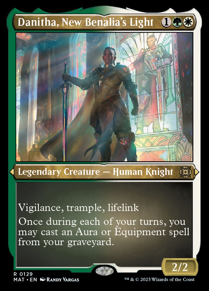 Danitha, New Benalia's Light (Foil Etched) [March of the Machine: The Aftermath] | Game Master's Emporium (The New GME)