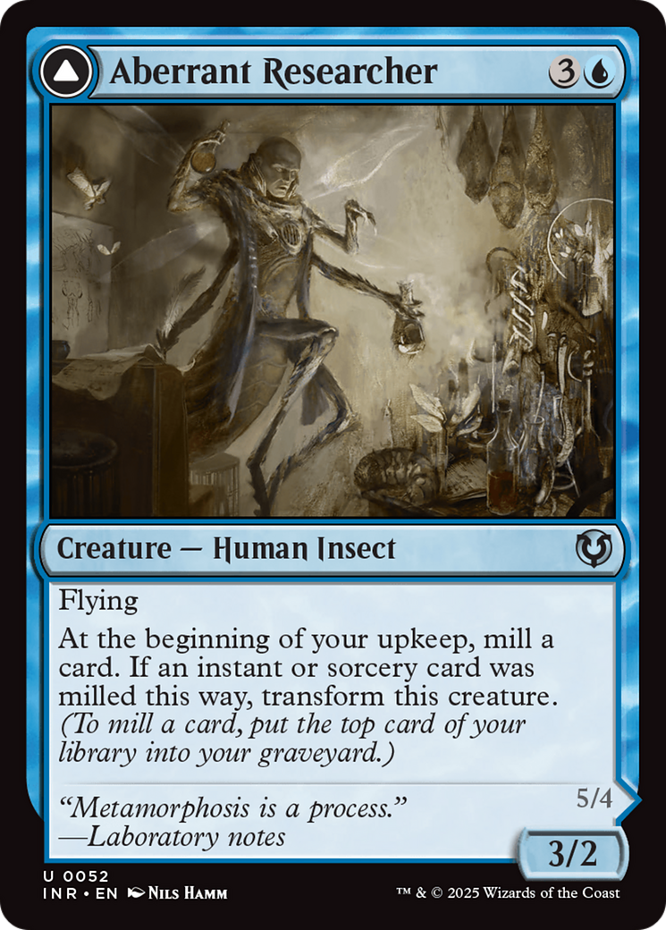 Aberrant Researcher // Perfected Form [Innistrad Remastered] | Game Master's Emporium (The New GME)