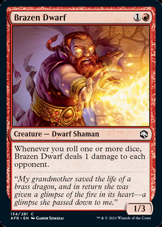 Brazen Dwarf [Dungeons & Dragons: Adventures in the Forgotten Realms] | Game Master's Emporium (The New GME)