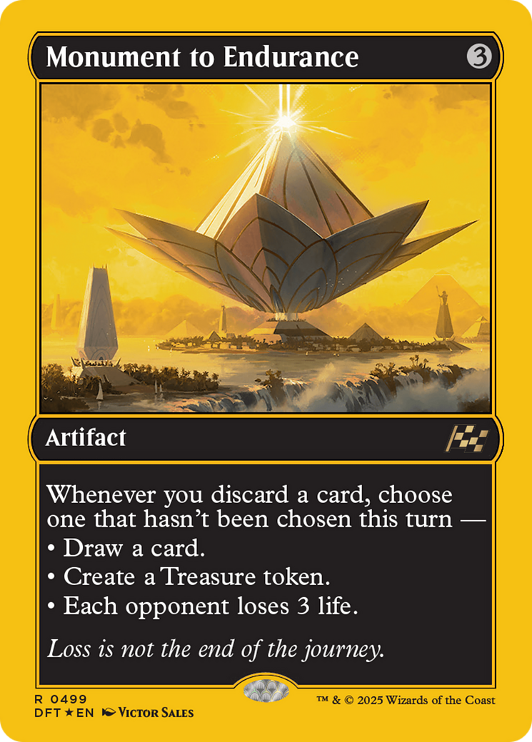 Monument to Endurance (First-Place Foil) [Aetherdrift] | Game Master's Emporium (The New GME)