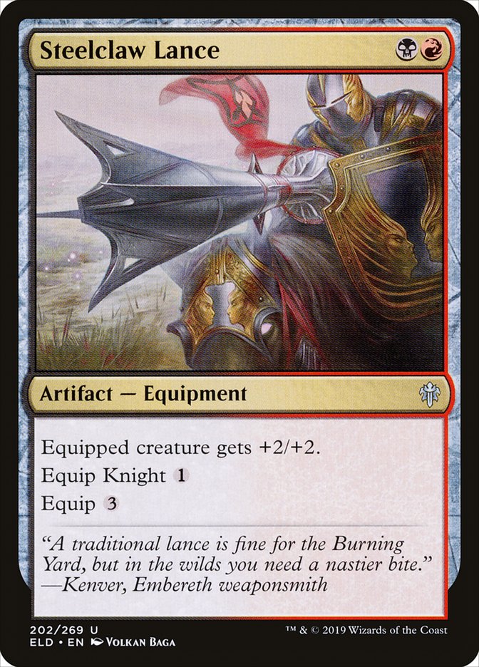 Steelclaw Lance [Throne of Eldraine] | Game Master's Emporium (The New GME)