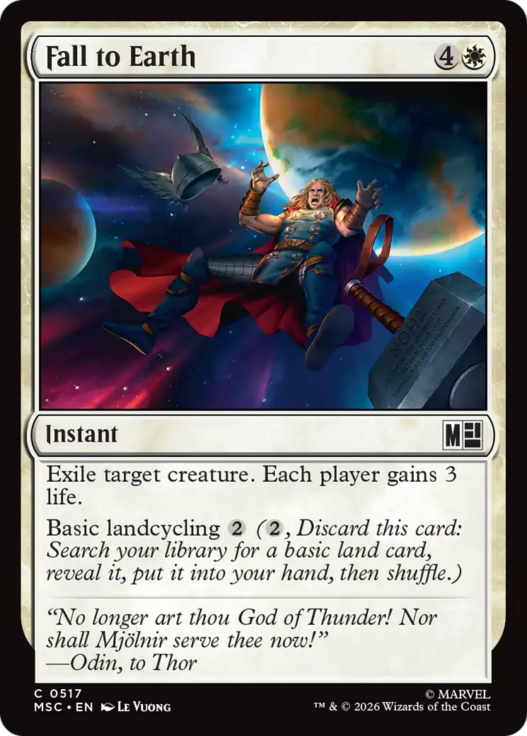 Fall to Earth [Marvel Super Heroes Commander] | Game Master's Emporium (The New GME)