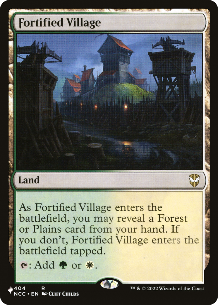 Fortified Village [The List] | Game Master's Emporium (The New GME)