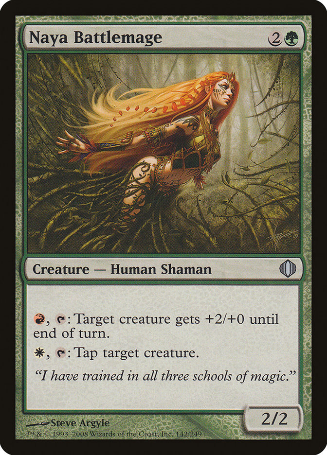 Naya Battlemage [Shards of Alara] | Game Master's Emporium (The New GME)