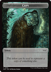 Horror // Copy Double-Sided Token [Duskmourn: House of Horror Tokens] | Game Master's Emporium (The New GME)