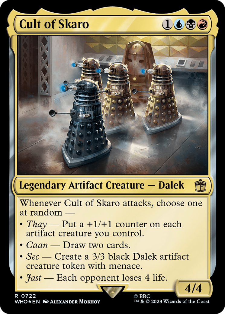 Cult of Skaro (Surge Foil) [Doctor Who] | Game Master's Emporium (The New GME)