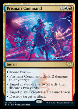 Prismari Command [Strixhaven: School of Mages] | Game Master's Emporium (The New GME)