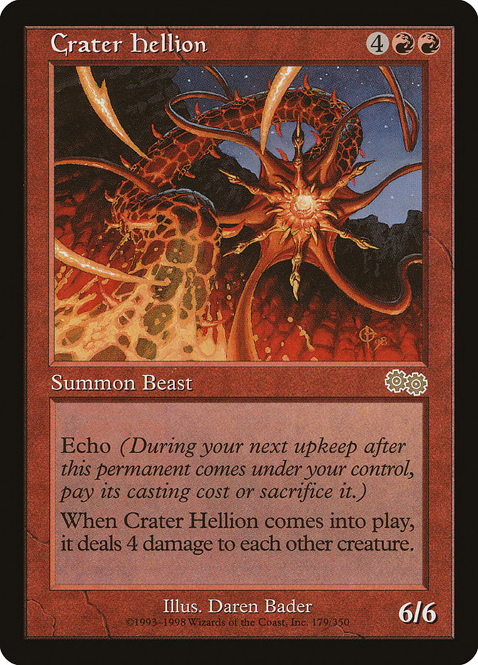 Crater Hellion [Urza's Saga] | Game Master's Emporium (The New GME)