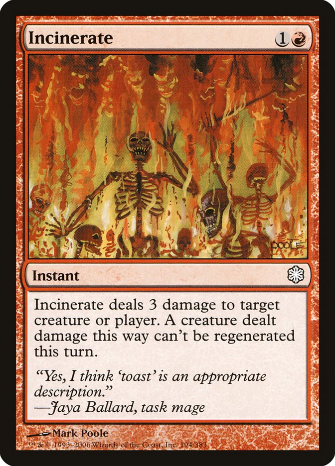 Incinerate [Coldsnap Theme Decks] | Game Master's Emporium (The New GME)