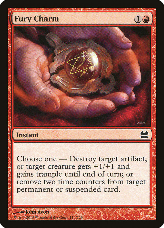 Fury Charm [Modern Masters] | Game Master's Emporium (The New GME)