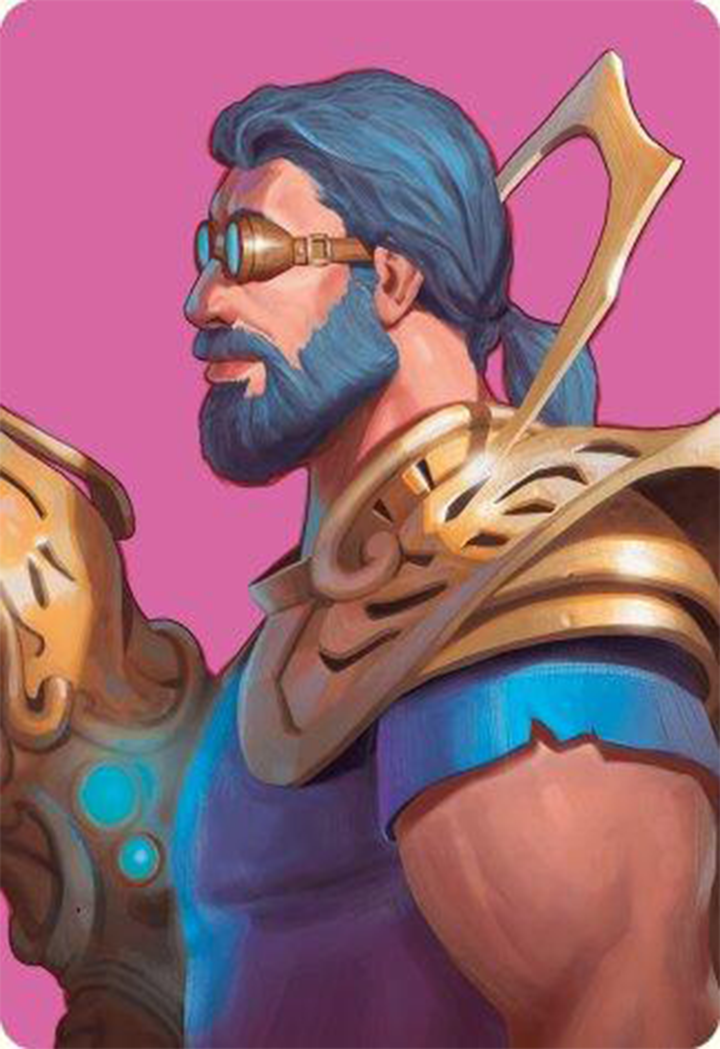 Satya, Aetherflux Genius Art Card [Modern Horizons 3 Art Series] | Game Master's Emporium (The New GME)