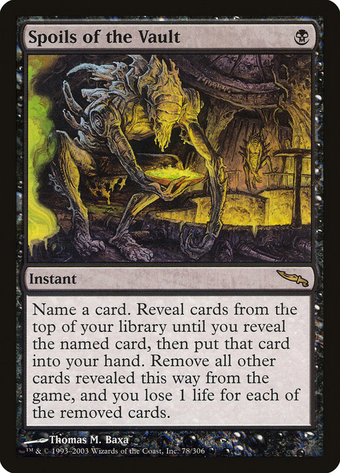 Spoils of the Vault [Mirrodin] | Game Master's Emporium (The New GME)