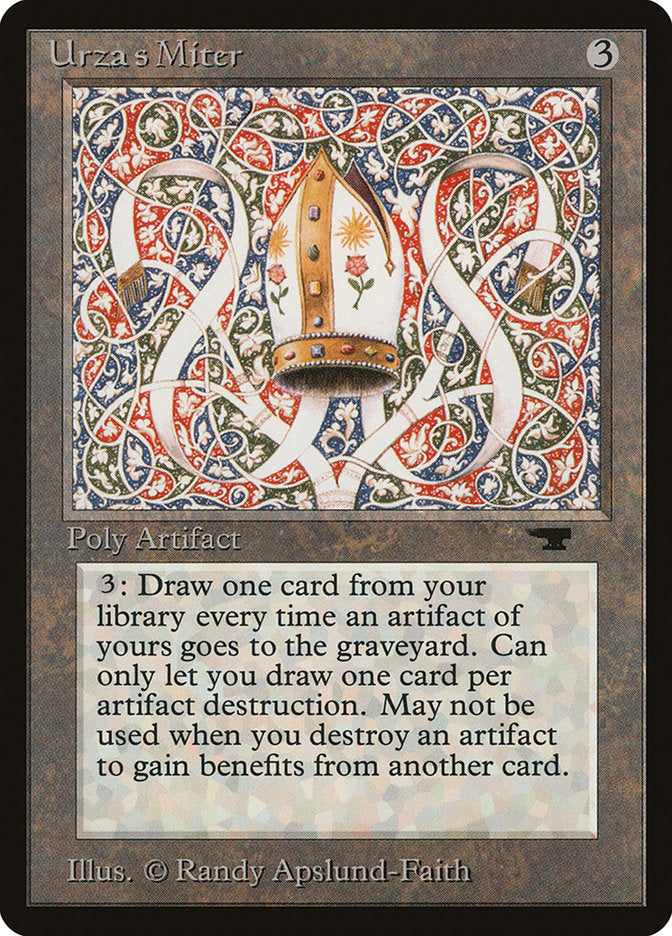 Urza's Miter [Antiquities] | Game Master's Emporium (The New GME)