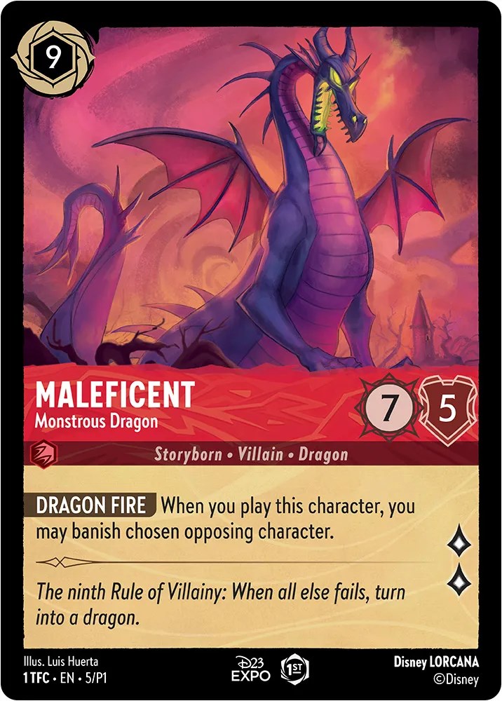 Maleficent (5) [D23 Promos] | Game Master's Emporium (The New GME)