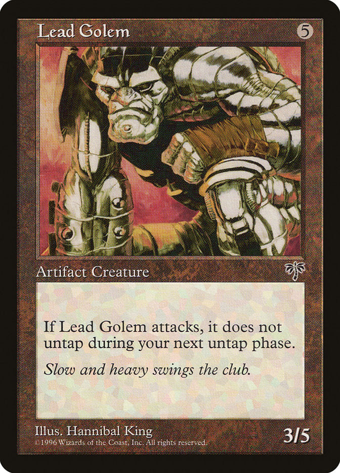 Lead Golem [Mirage] | Game Master's Emporium (The New GME)