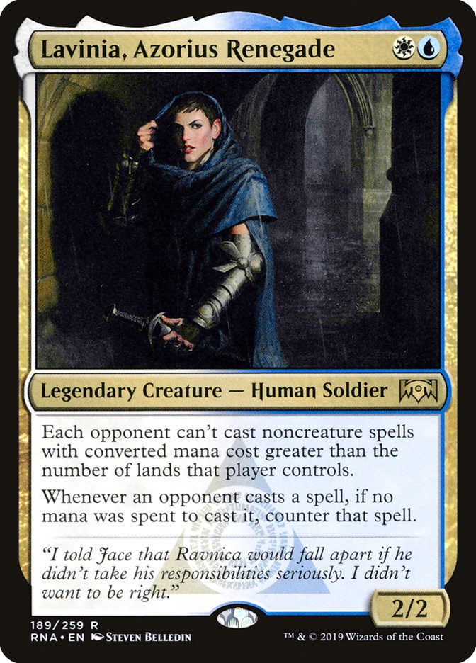 Lavinia, Azorius Renegade [Ravnica Allegiance] | Game Master's Emporium (The New GME)