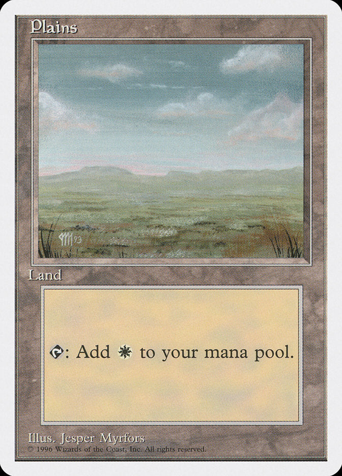 Plains (Signature on Bottom Left) [Introductory Two-Player Set] | Game Master's Emporium (The New GME)