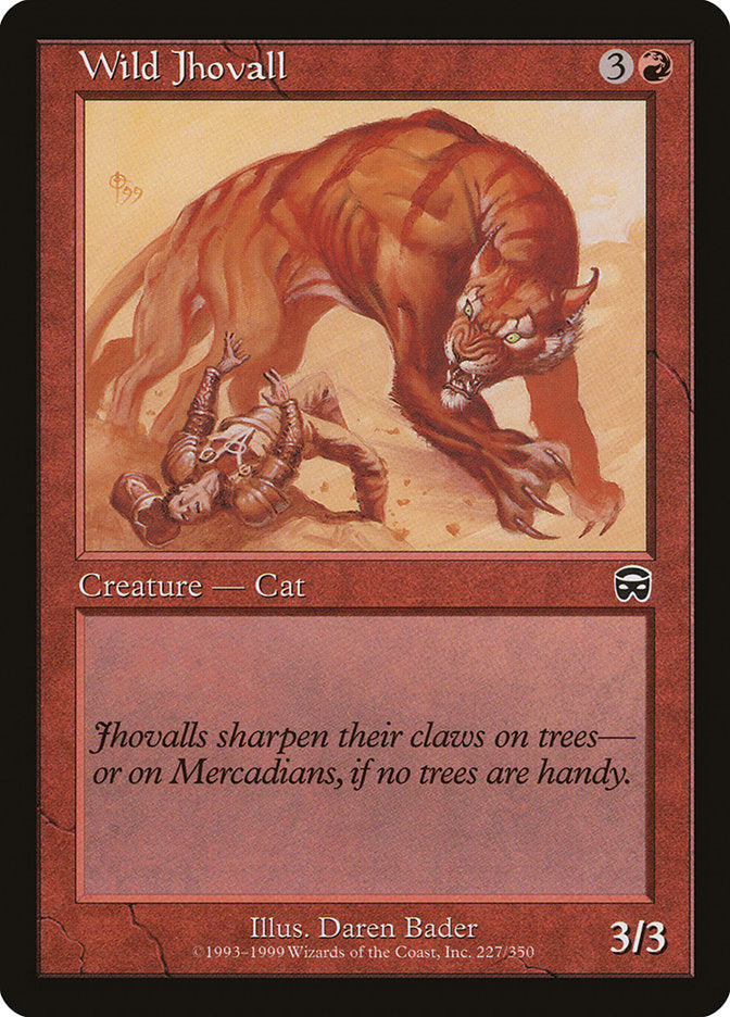 Wild Jhovall [Mercadian Masques] | Game Master's Emporium (The New GME)