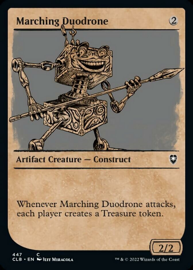 Marching Duodrone (Showcase) [Commander Legends: Battle for Baldur's Gate] | Game Master's Emporium (The New GME)