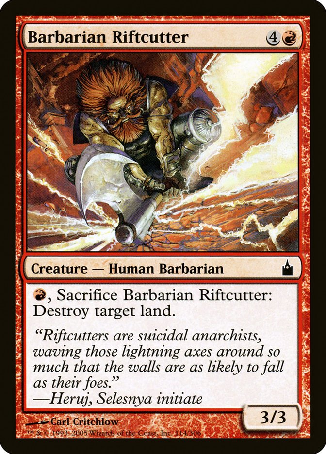 Barbarian Riftcutter [Ravnica: City of Guilds] | Game Master's Emporium (The New GME)