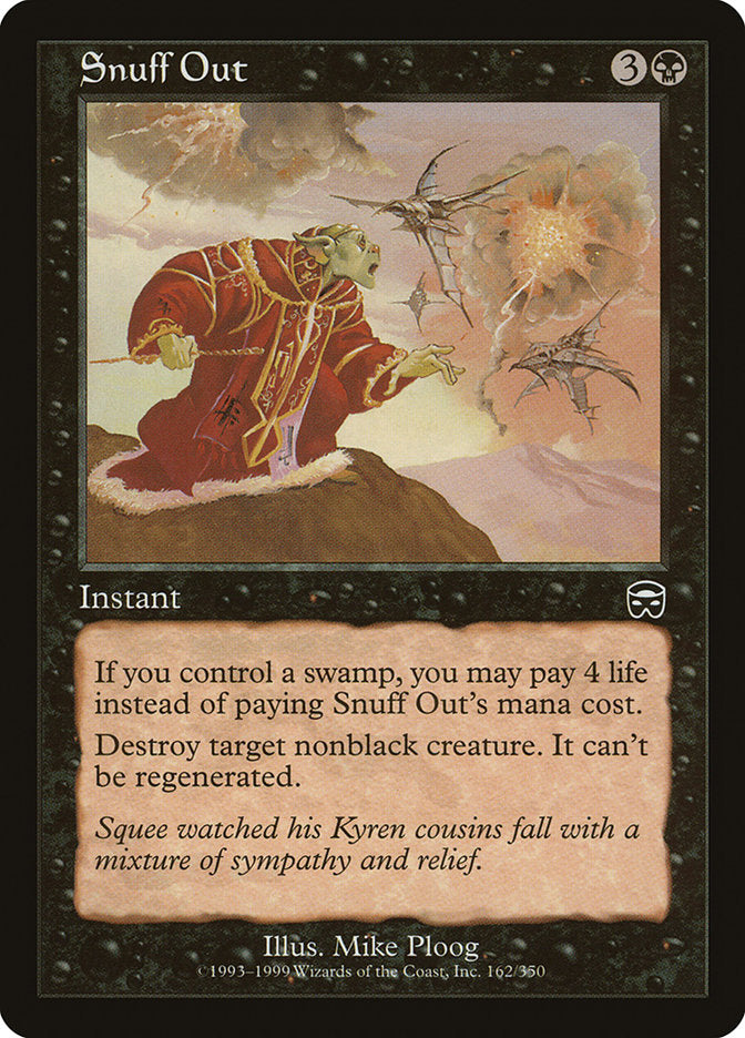 Snuff Out [Mercadian Masques] | Game Master's Emporium (The New GME)