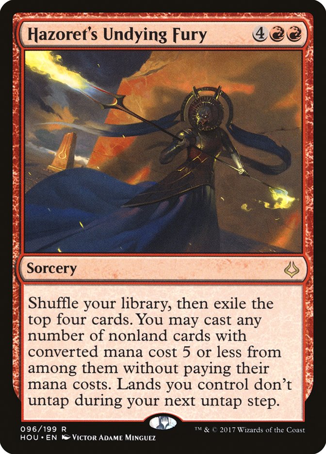 Hazoret's Undying Fury [Hour of Devastation] | Game Master's Emporium (The New GME)