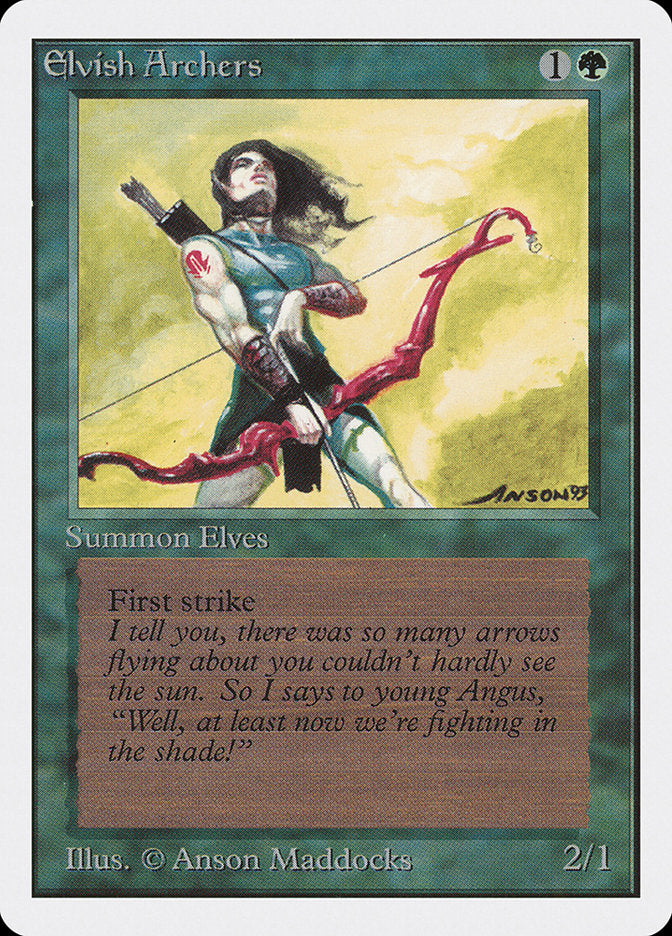 Elvish Archers [Unlimited Edition] | Game Master's Emporium (The New GME)