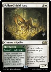 Pollen-Shield Hare // Hare Raising (Promo Pack) [Wilds of Eldraine Promos] | Game Master's Emporium (The New GME)