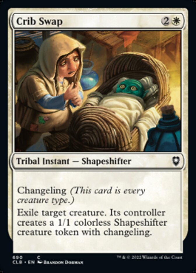 Crib Swap [Commander Legends: Battle for Baldur's Gate] | Game Master's Emporium (The New GME)