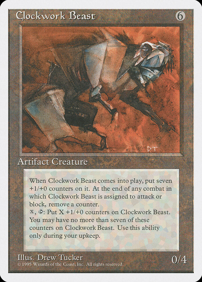 Clockwork Beast [Fourth Edition] | Game Master's Emporium (The New GME)