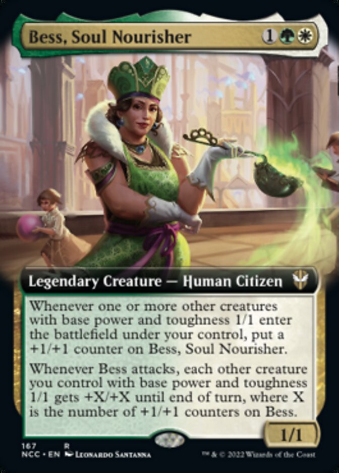 Bess, Soul Nourisher (Extended Art) [Streets of New Capenna Commander] | Game Master's Emporium (The New GME)