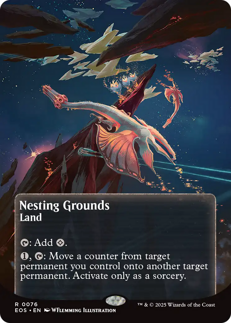 Nesting Grounds (0076) (Borderless) [Edge of Eternities: Stellar Sights] | Game Master's Emporium (The New GME)