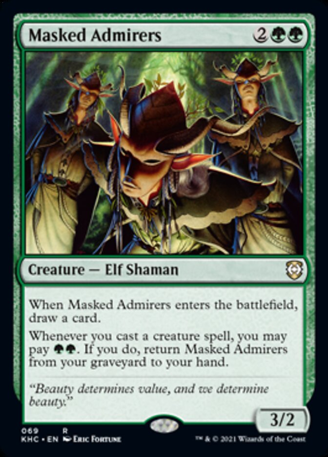 Masked Admirers [Kaldheim Commander] | Game Master's Emporium (The New GME)