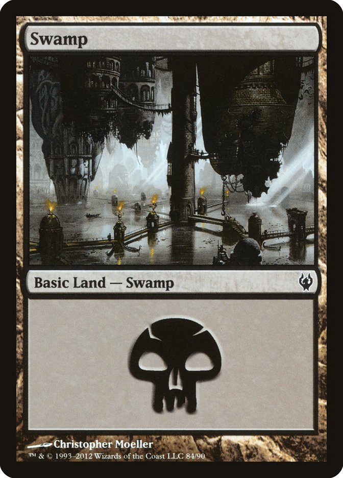 Swamp (84) [Duel Decks: Izzet vs. Golgari] | Game Master's Emporium (The New GME)
