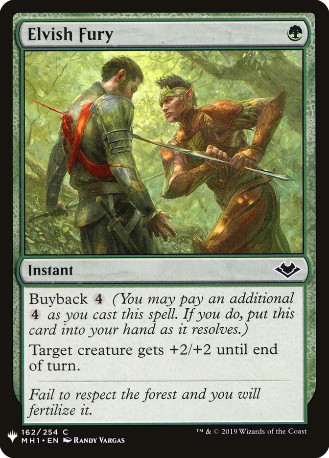 Elvish Fury [Mystery Booster] | Game Master's Emporium (The New GME)