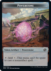 Powerstone // Zombie Double-Sided Token [The Brothers' War Tokens] | Game Master's Emporium (The New GME)