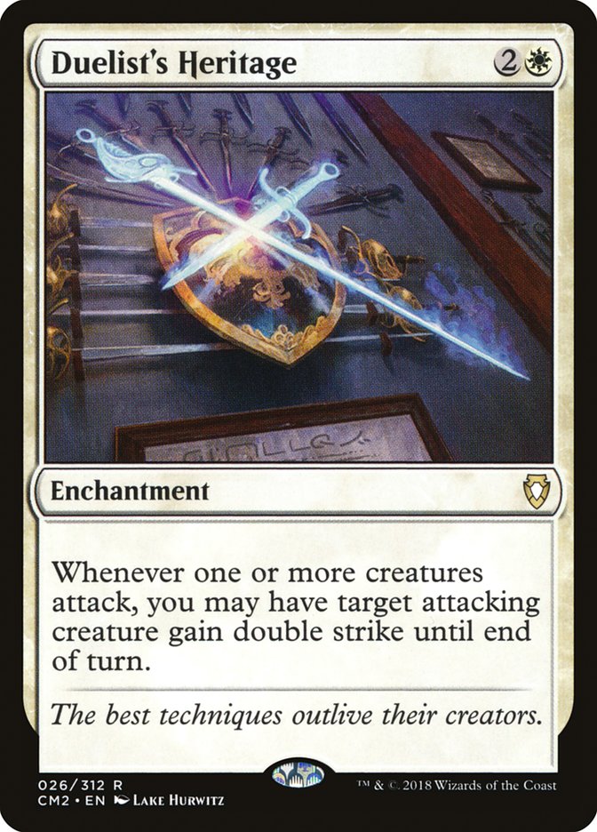 Duelist's Heritage [Commander Anthology Volume II] | Game Master's Emporium (The New GME)