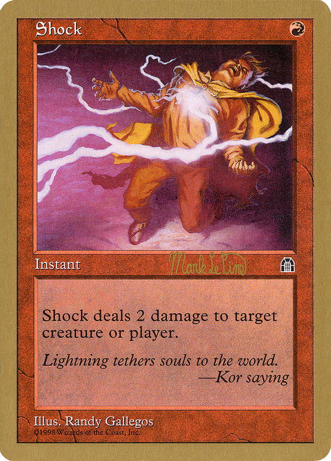 Shock (Mark Le Pine) [World Championship Decks 1999] | Game Master's Emporium (The New GME)