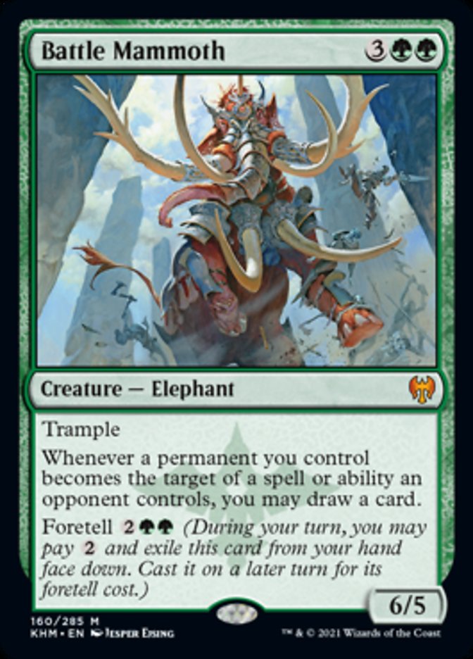 Battle Mammoth [Kaldheim] | Game Master's Emporium (The New GME)