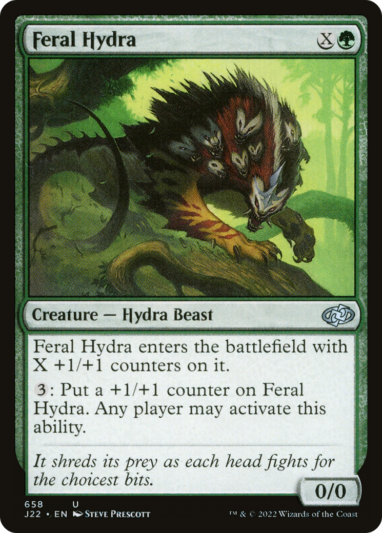 Feral Hydra [Jumpstart 2022] | Game Master's Emporium (The New GME)
