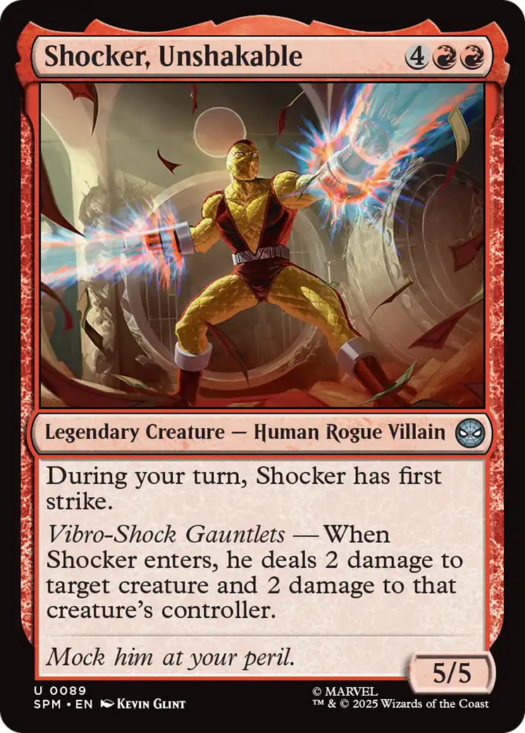 Shocker, Unshakable [Marvel's Spider-Man] | Game Master's Emporium (The New GME)
