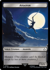 Assassin // Emblem - The Capitoline Triad Double-Sided Token [Assassin's Creed Tokens] | Game Master's Emporium (The New GME)