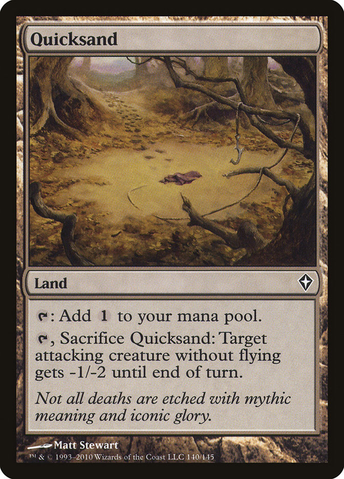 Quicksand [Worldwake] | Game Master's Emporium (The New GME)