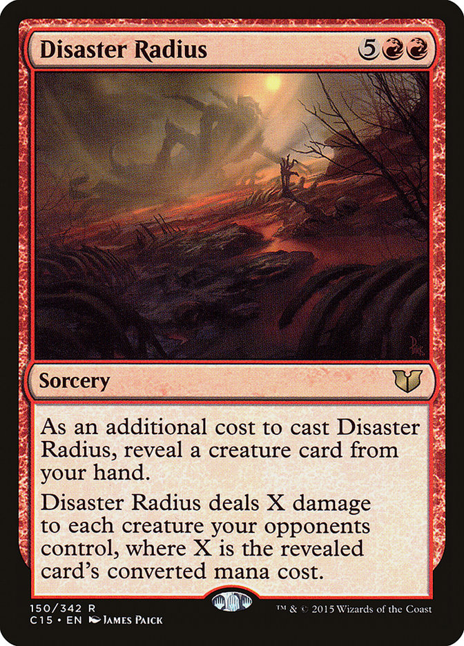 Disaster Radius [Commander 2015] | Game Master's Emporium (The New GME)