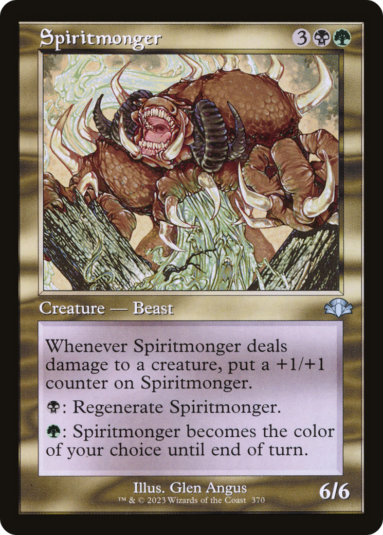 Spiritmonger (Retro) [Dominaria Remastered] | Game Master's Emporium (The New GME)